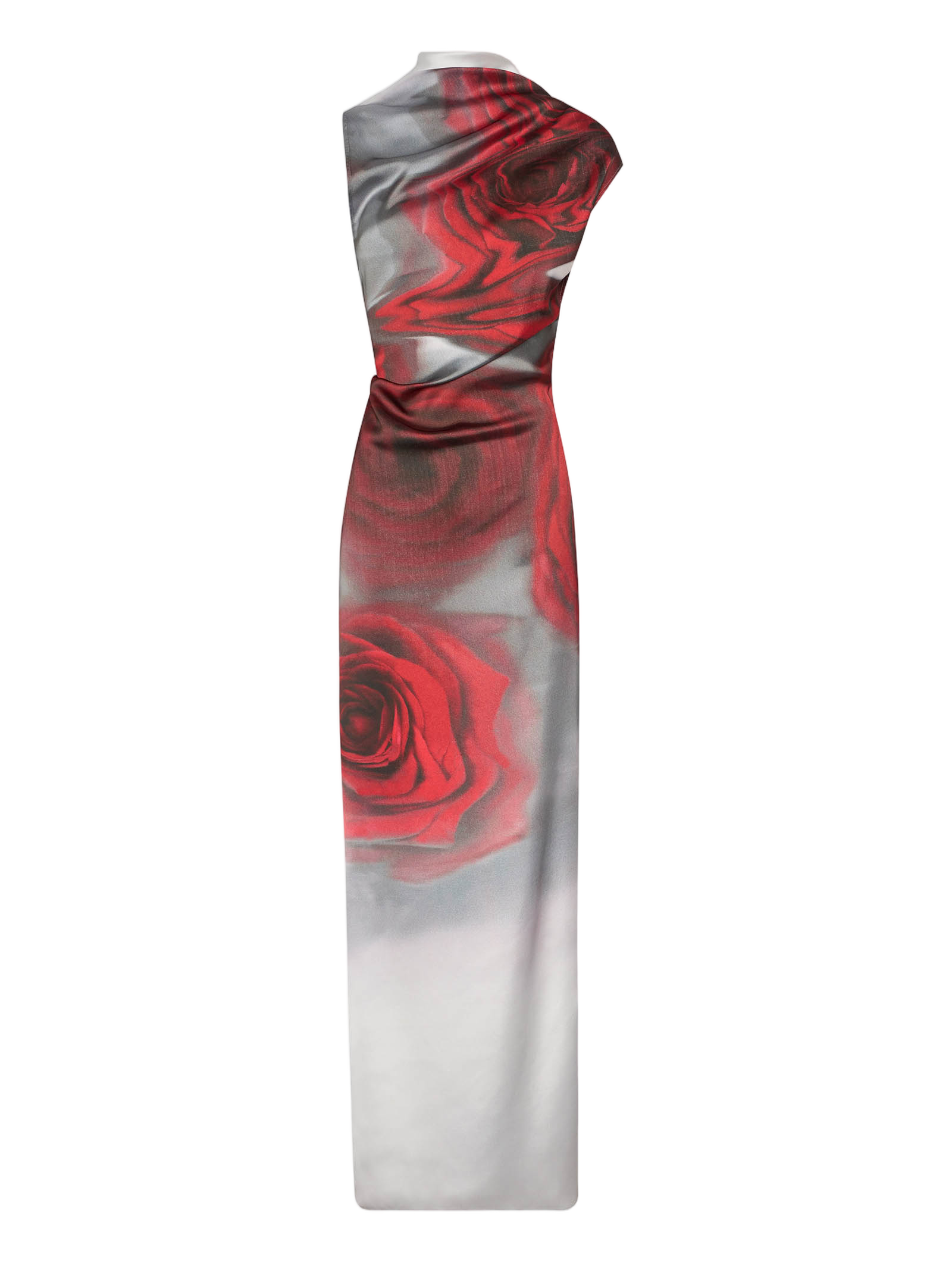 Long Satin Dress