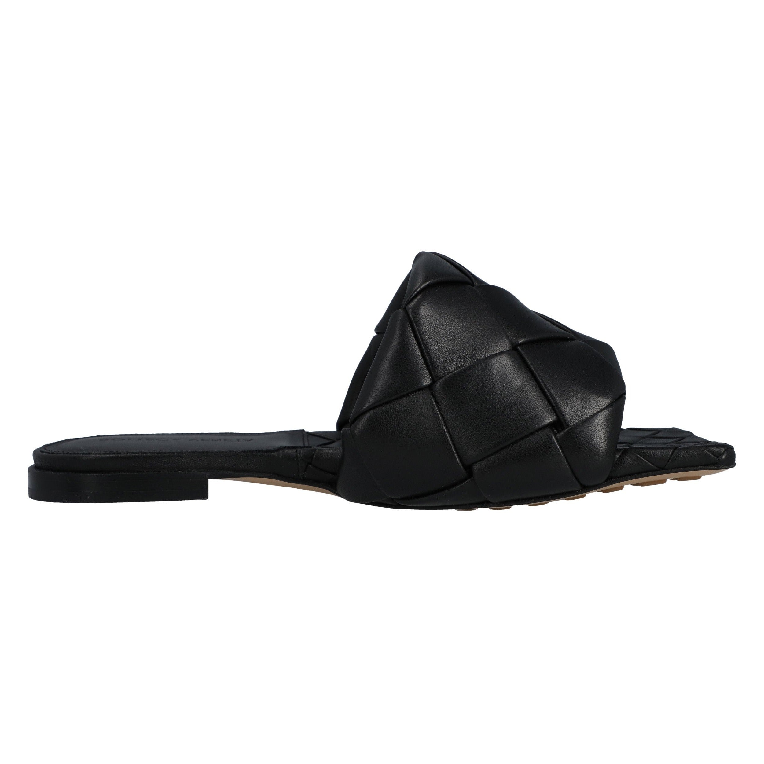 Lido Flat Sandal Black