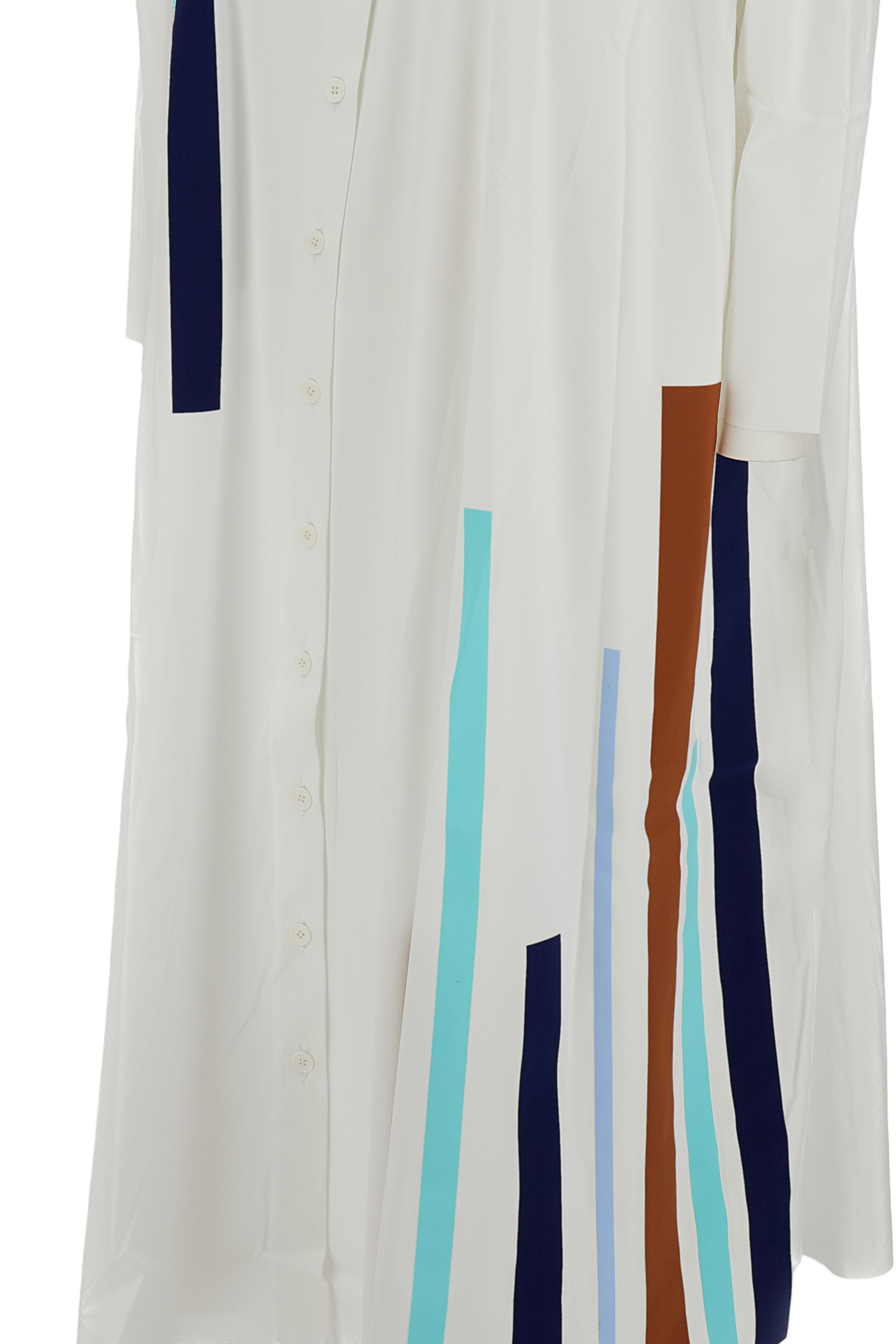 White Dress with Timeless Silhouette
