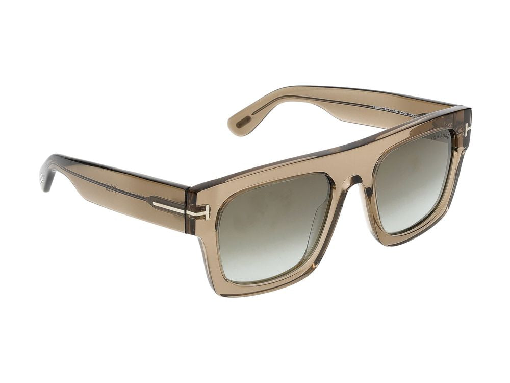 Sunglasses Tom Ford FT0711 47Q Marrone Chiaro/Altri/Verde Specchiato 53/20/145