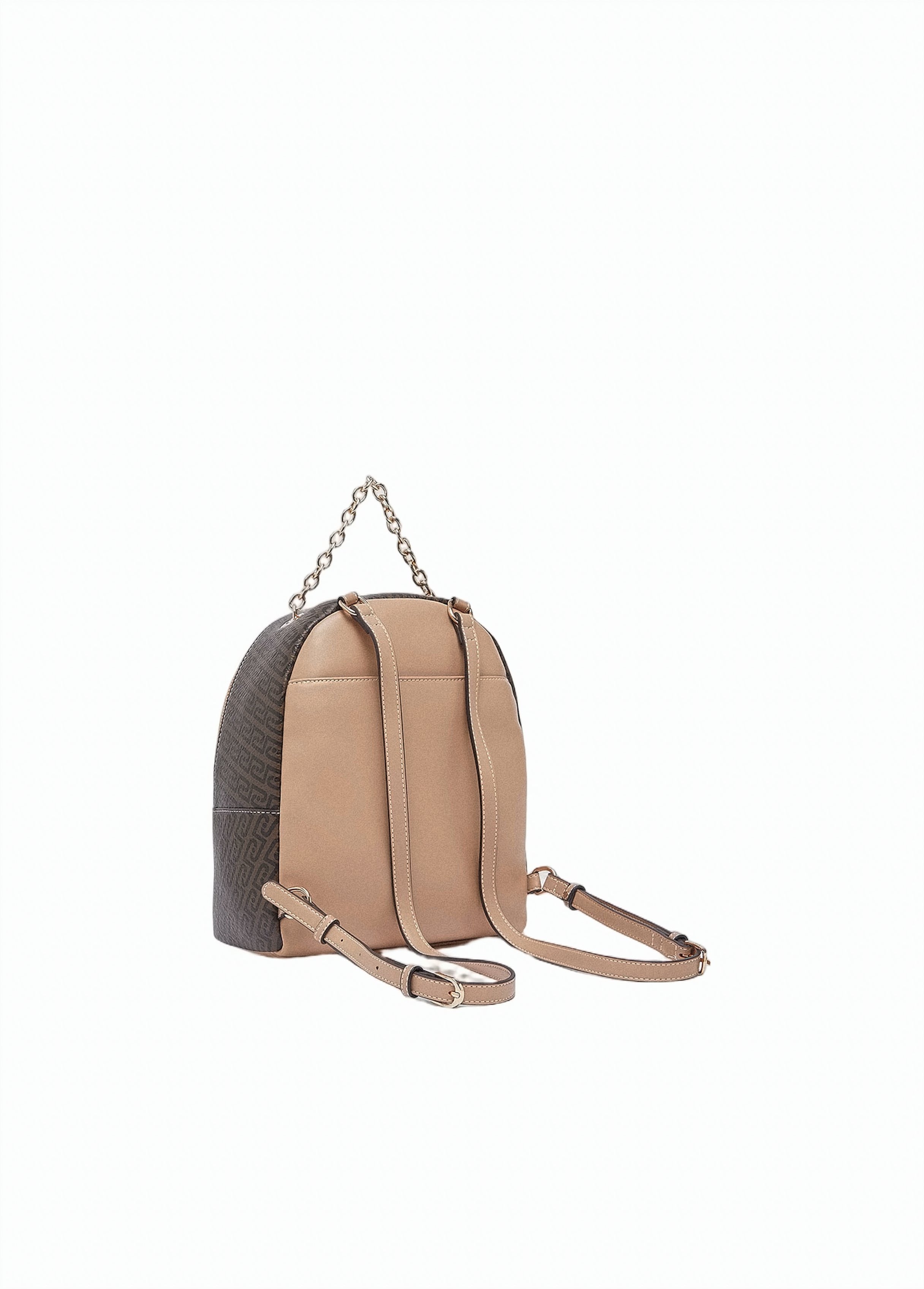 Drummed Print Backpack