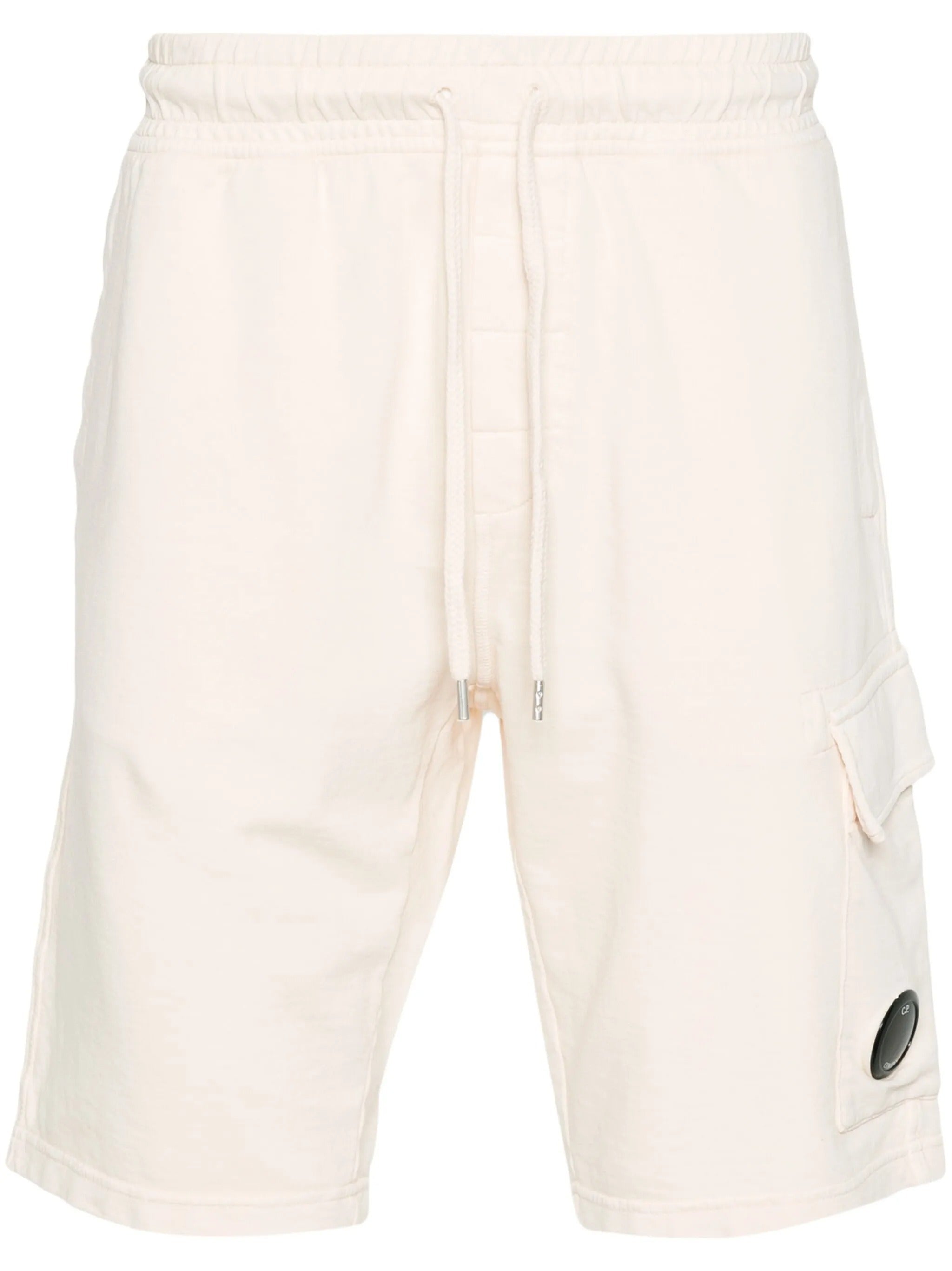 Mid-Thigh Length Minimalist Shorts With Elasticated Waistband