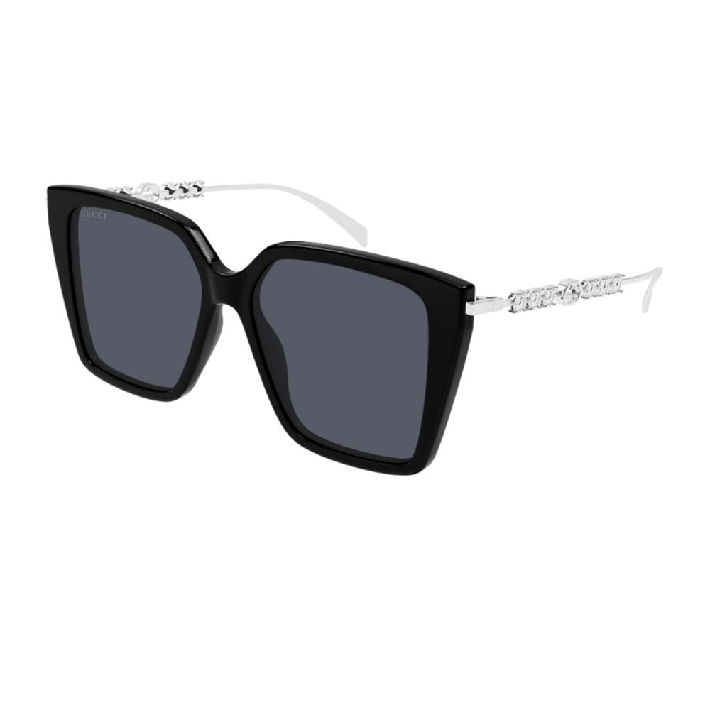 Gg1967S Linea Emblem Square Frame Sunglasses