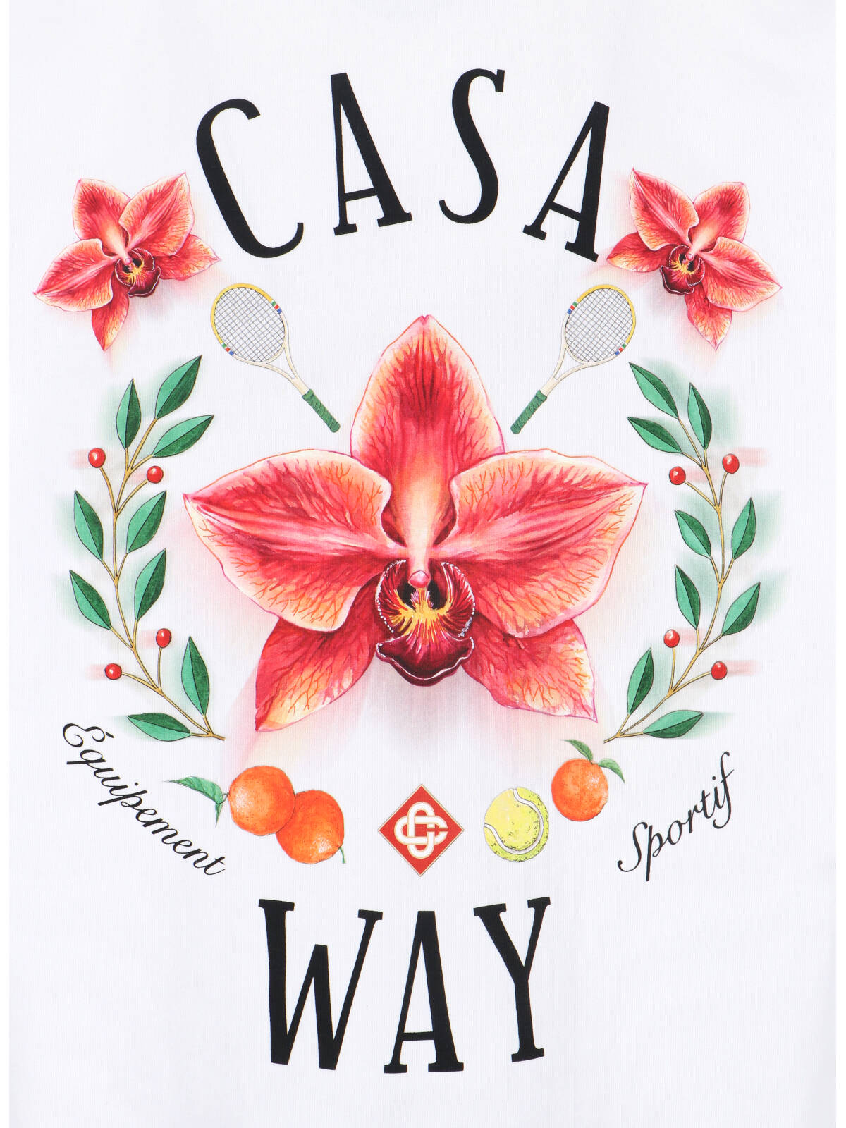 White Casa Way Orchid T-Shirt