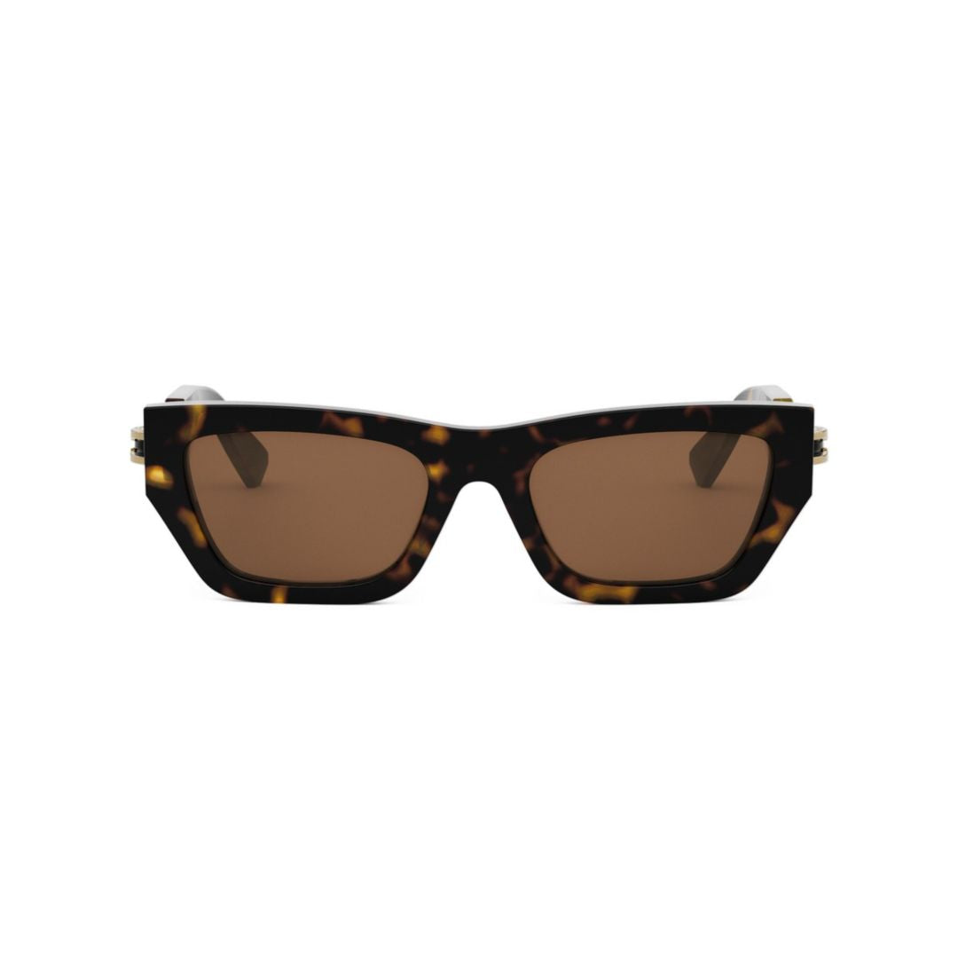 Bv40047i Angular Tortoiseshell Sunglasses