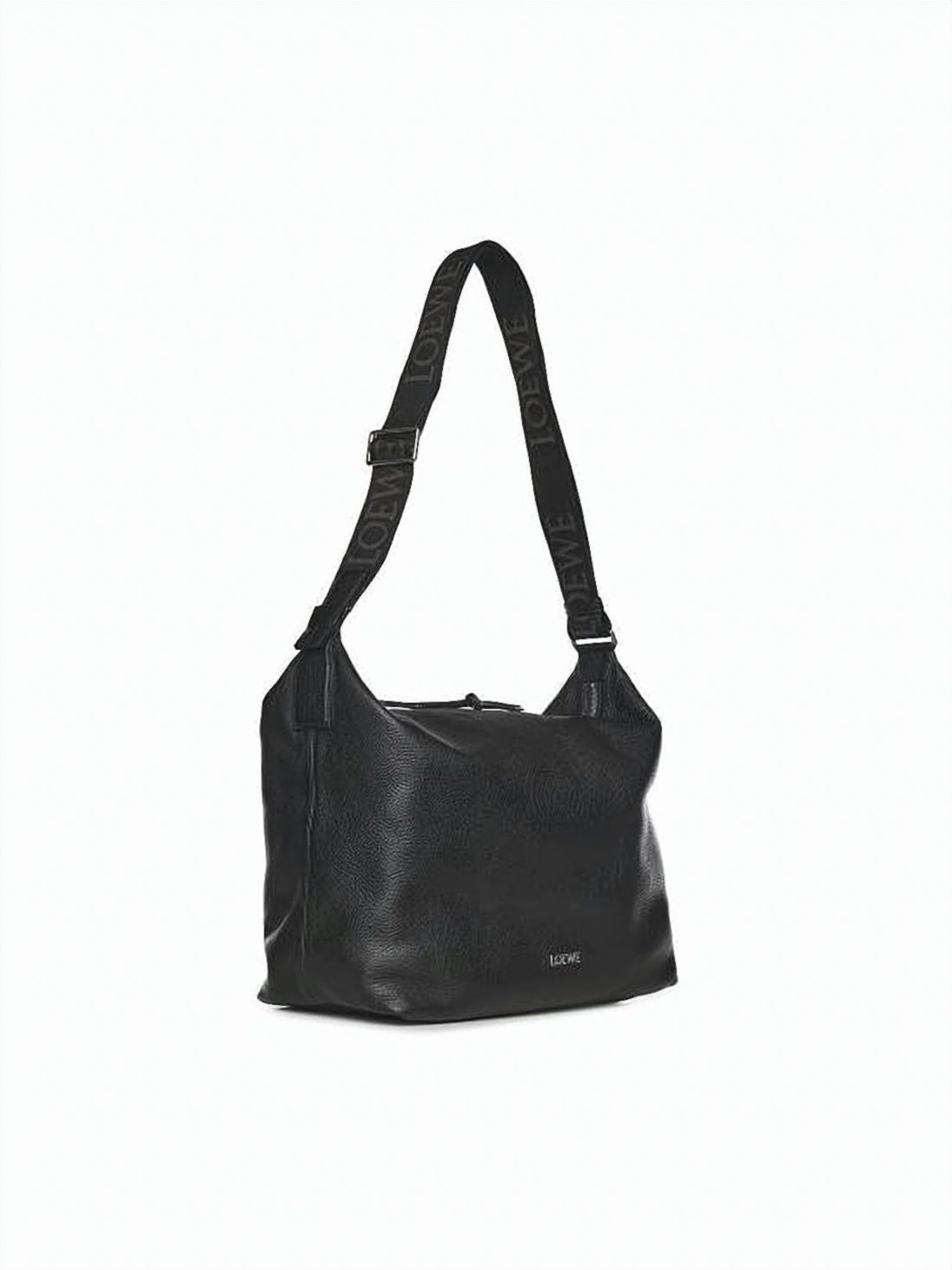 Textured Calf Leather Crossbody Bag