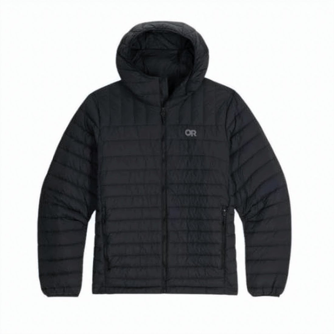 Hooded Lightweight Quilted Jacket With Minimalist Design