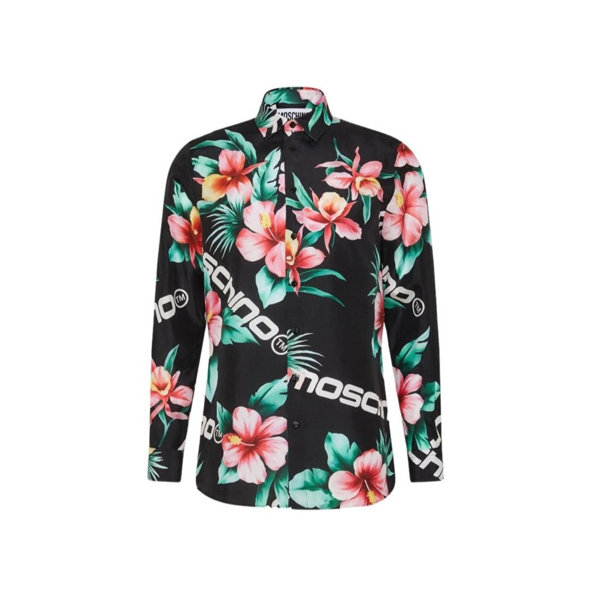 Silk Printed Shirt With Unique Floral Design