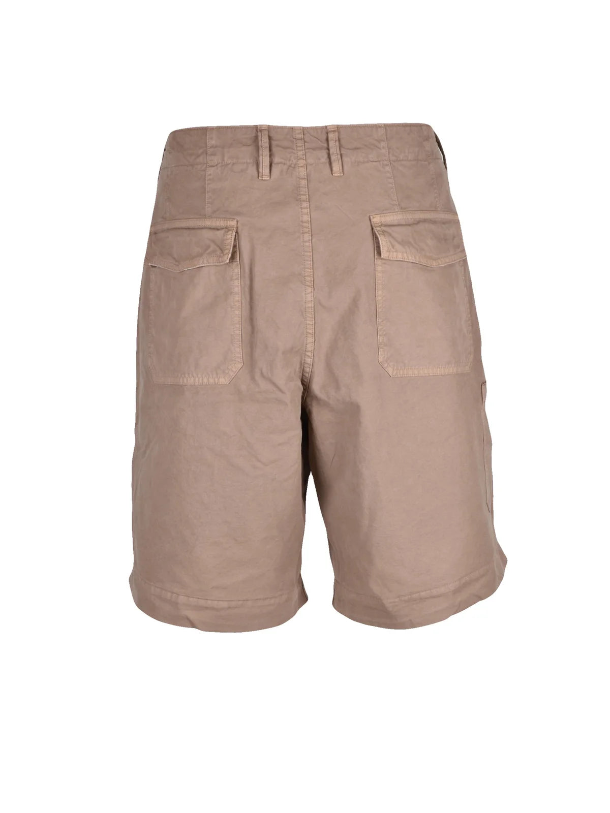 Taupe Cotton Men Bermuda Shorts