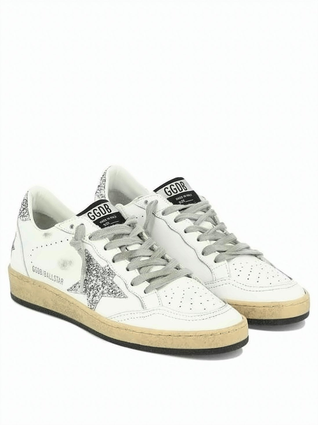Low-Top Sneakers in White Nappa Leather