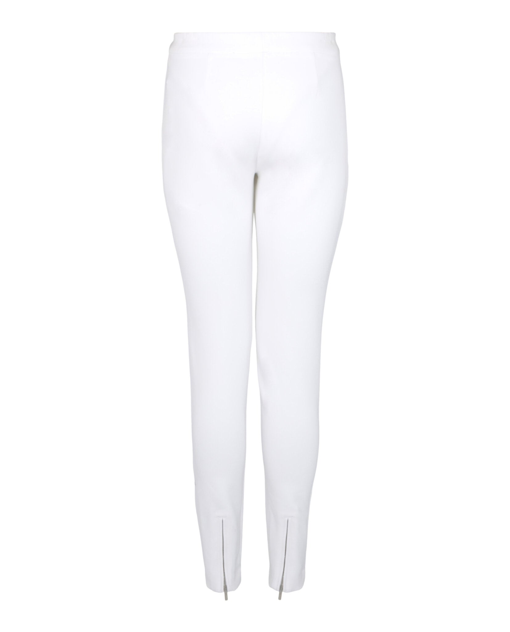Mid-Rise Slim-Fit Trousers