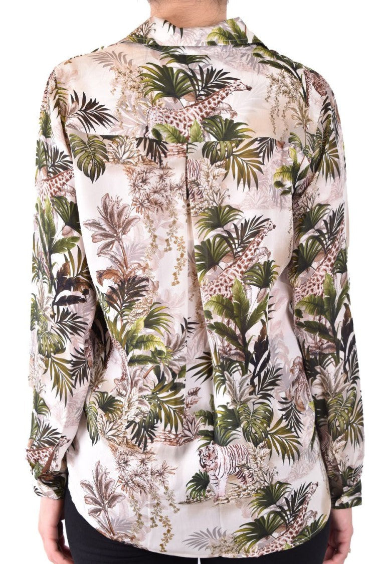Multicolor Silk Shirt