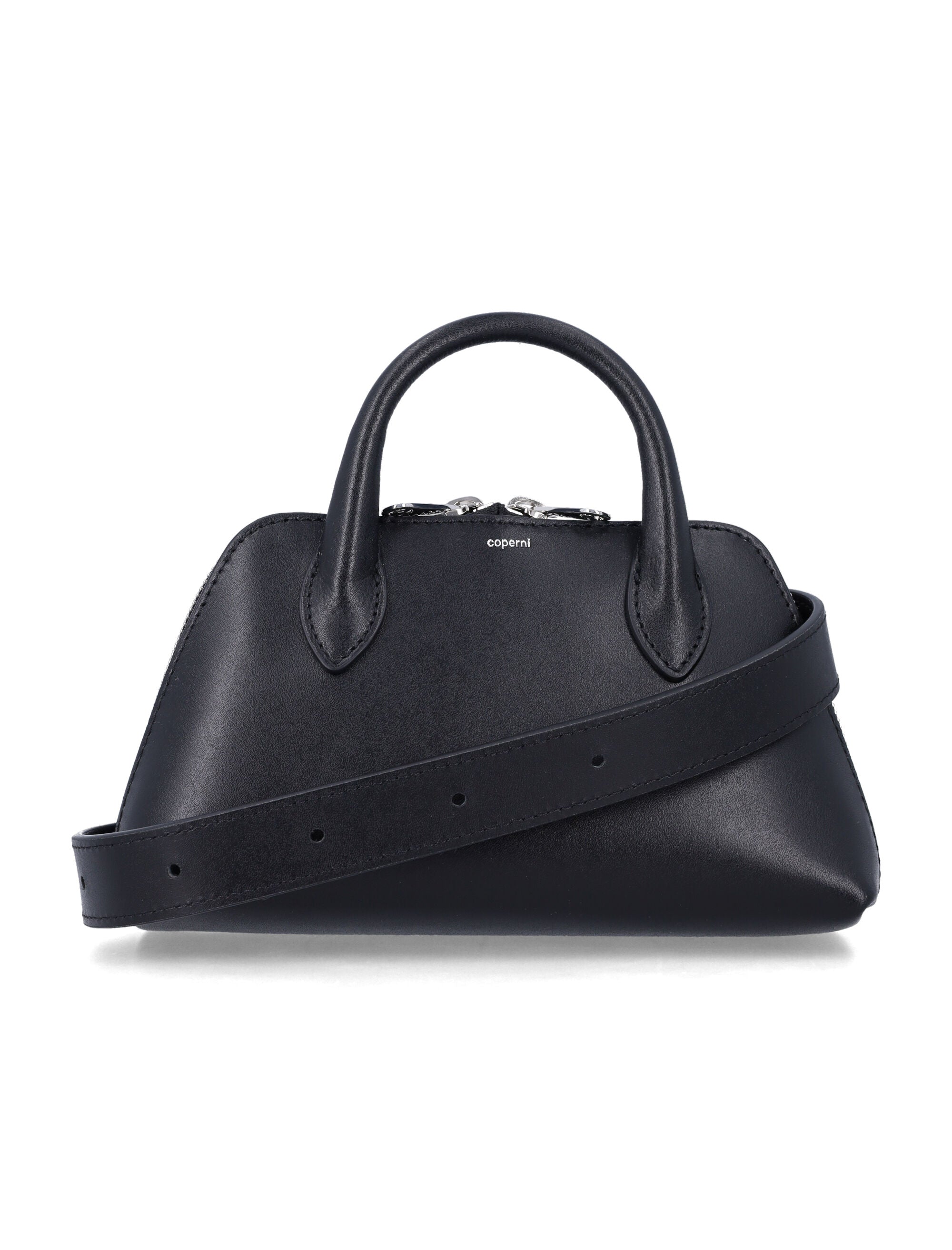 Leather Duffle Belt Bag