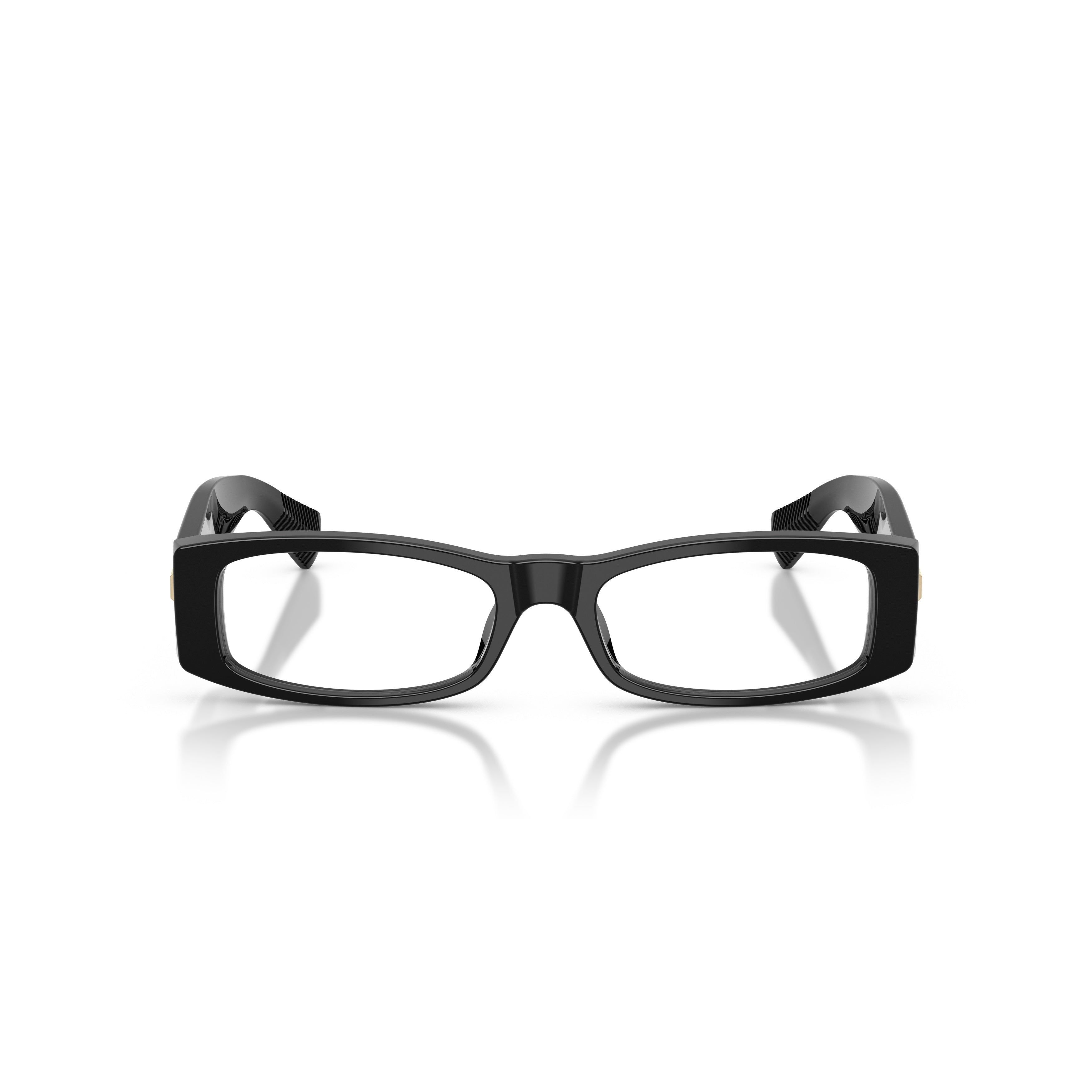 0tf2294u Rectangular Eyeglasses in Black Acetate