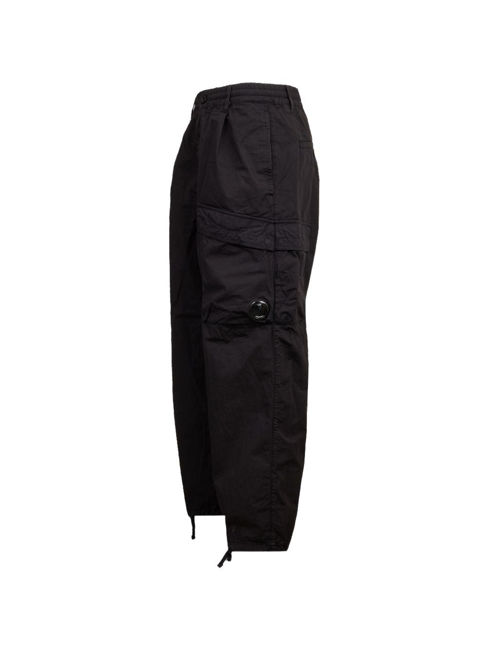 Relaxed Fit Cropped Trousers