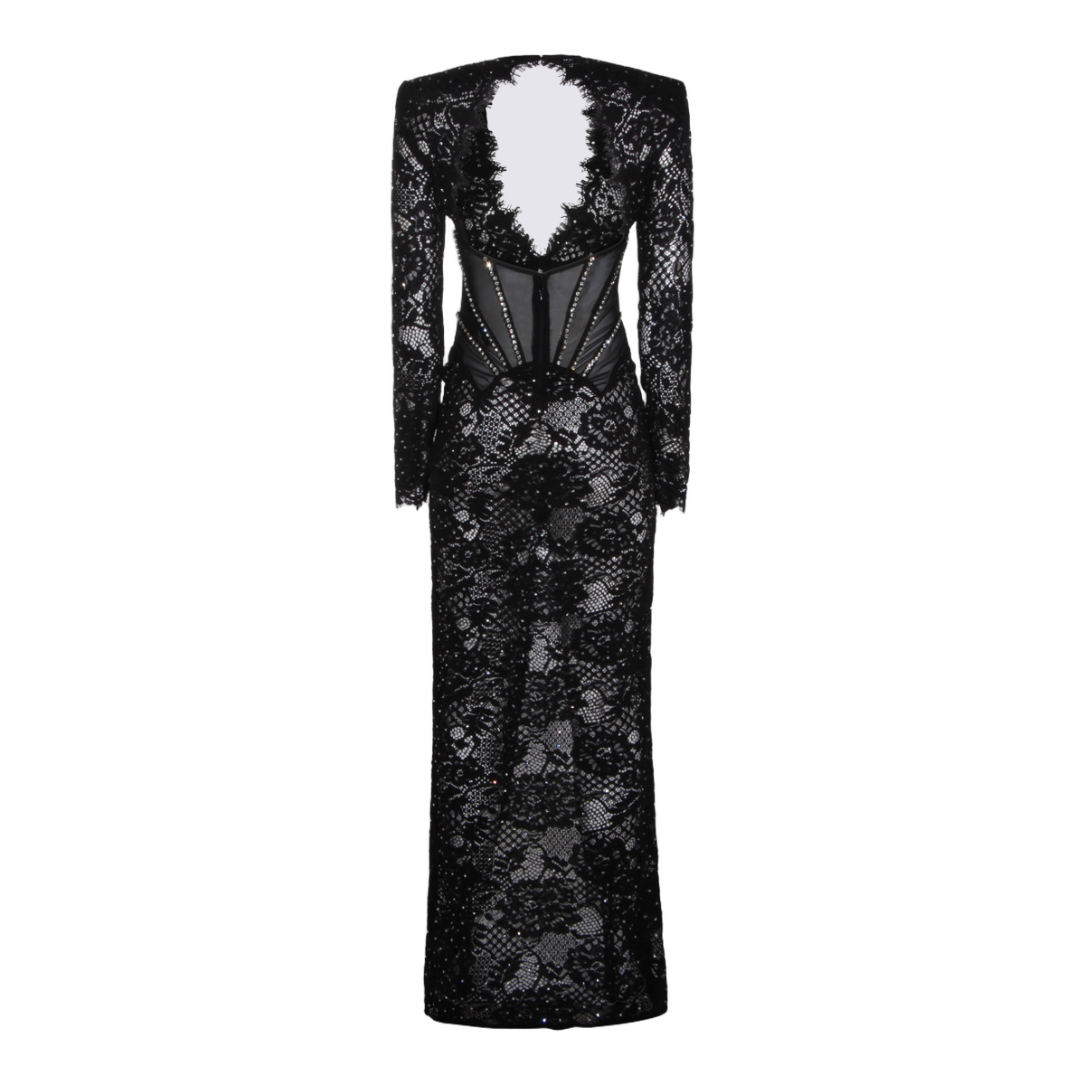 Floor-Length Evening Dress