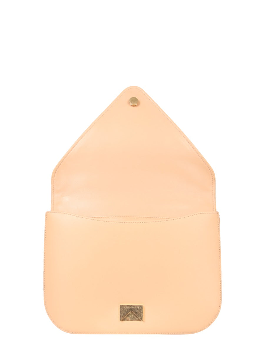 Structured Leather Shoulder Bag with Adjustable Strap