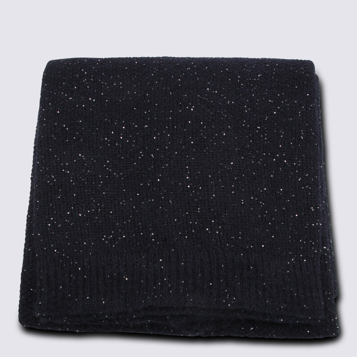 Navy Sparkling Scarf