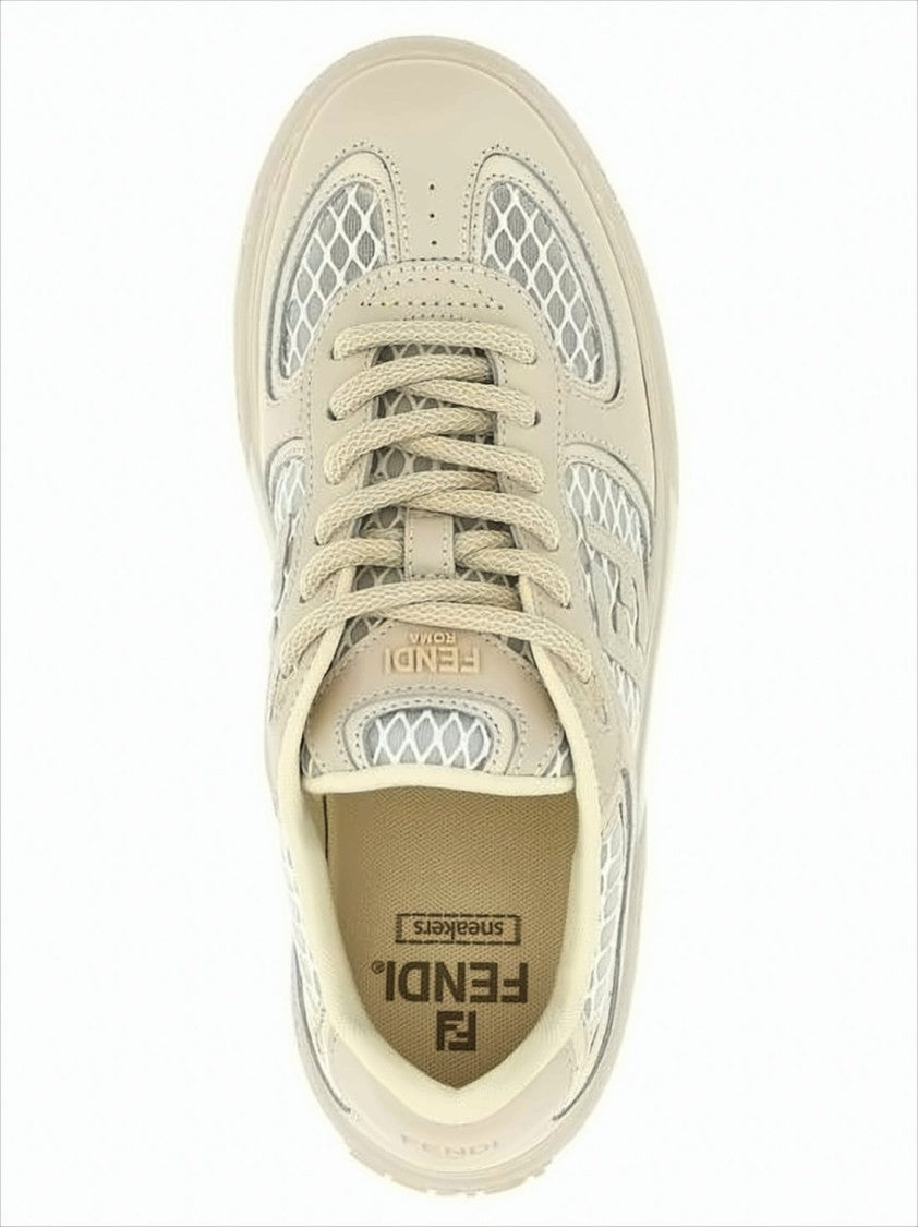 Dom Sneakers With Breathable Mesh Panels