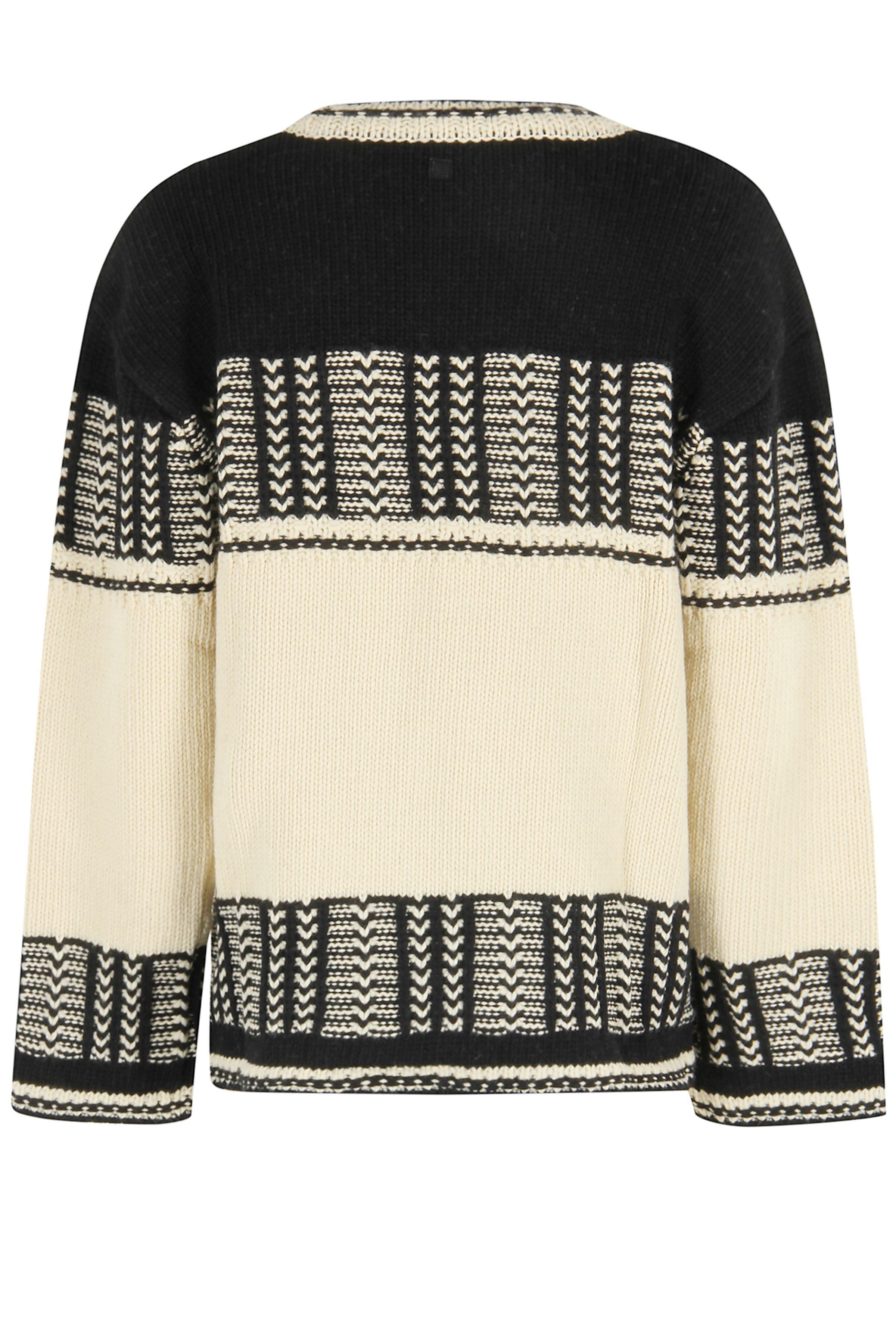 Jacquard Knit Sweater