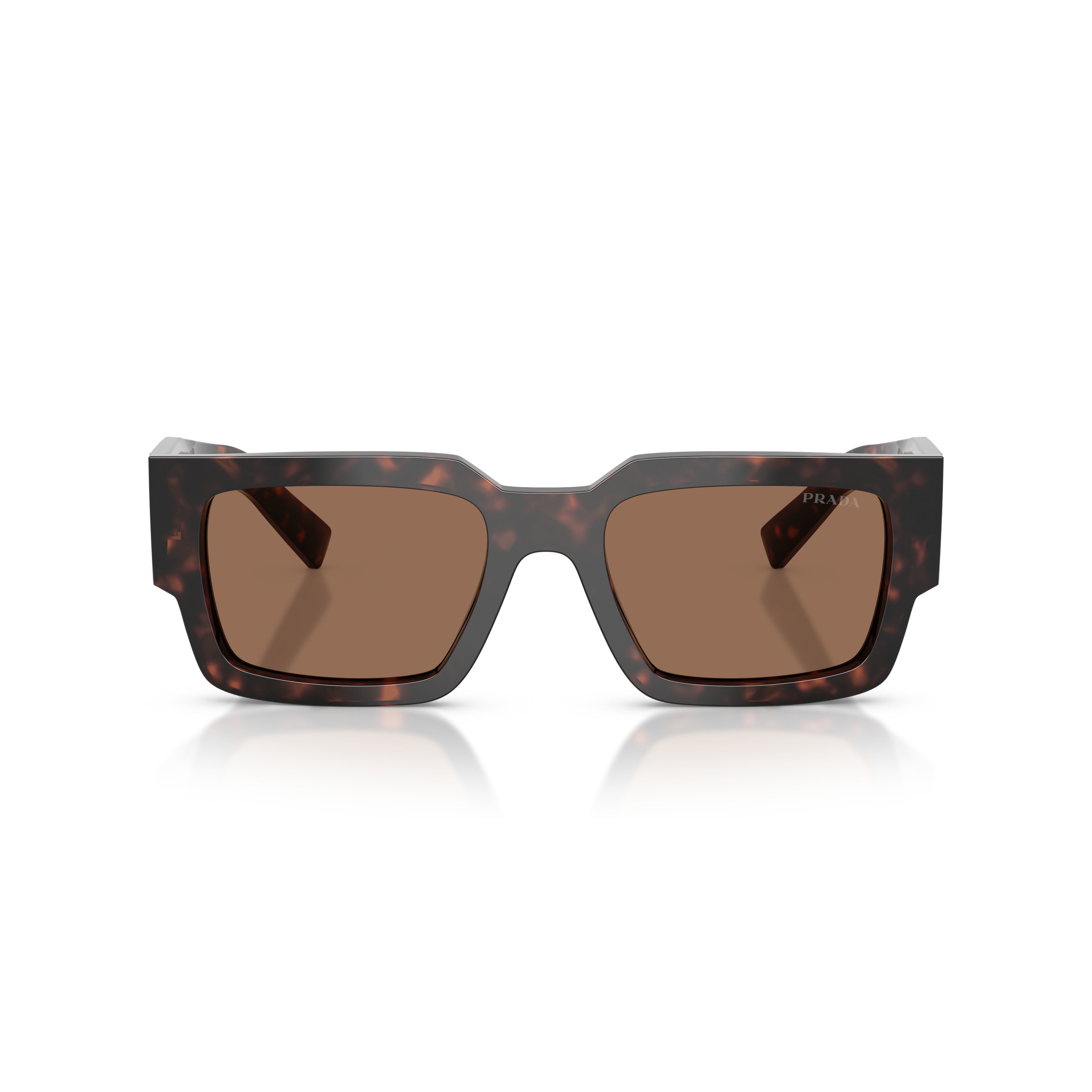 0pr B17s Bold Rectangular Tortoiseshell Acetate Sunglasses