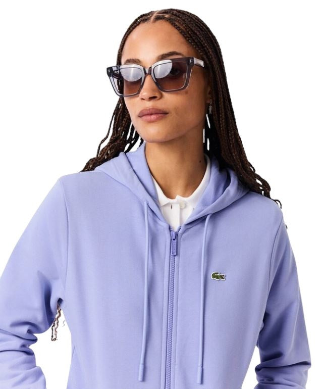 Zip-Up Sweatshirt in Soft Organic Cotton Fleece