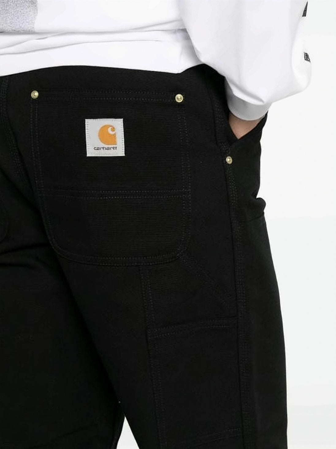 Straight-Leg Pants with Five-Pocket Design