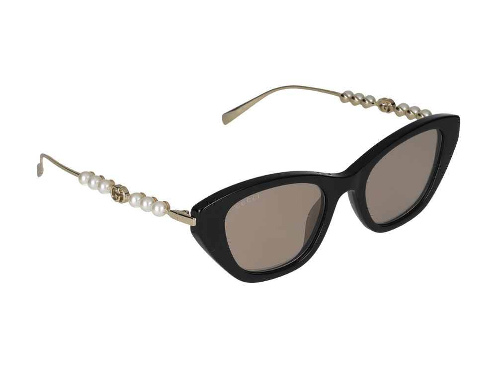 Sunglasses Gucci GG1968S 004 black gold brown 50/19/140