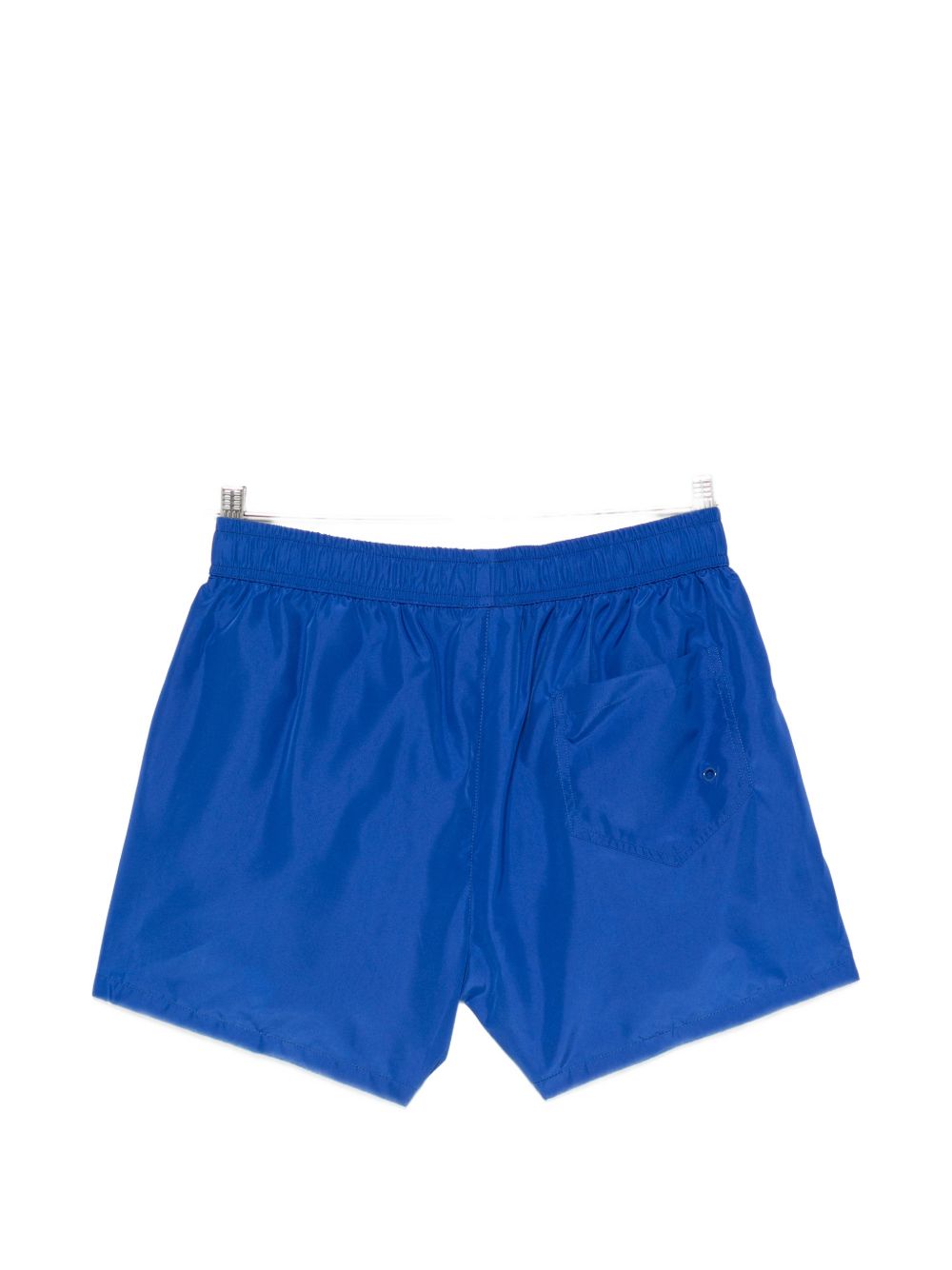 Blue Front Logo Drawstring Swim Shorts