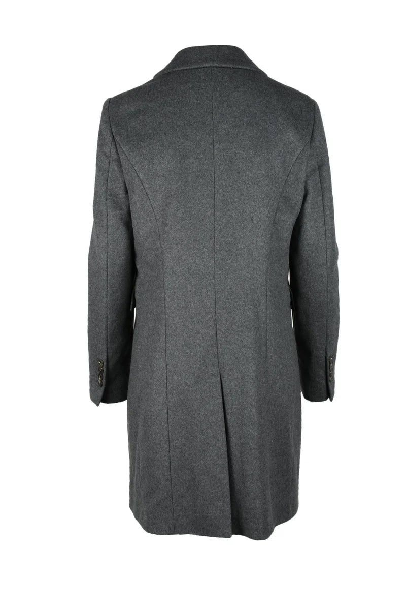 Wool and Cashmere Coat - Grey