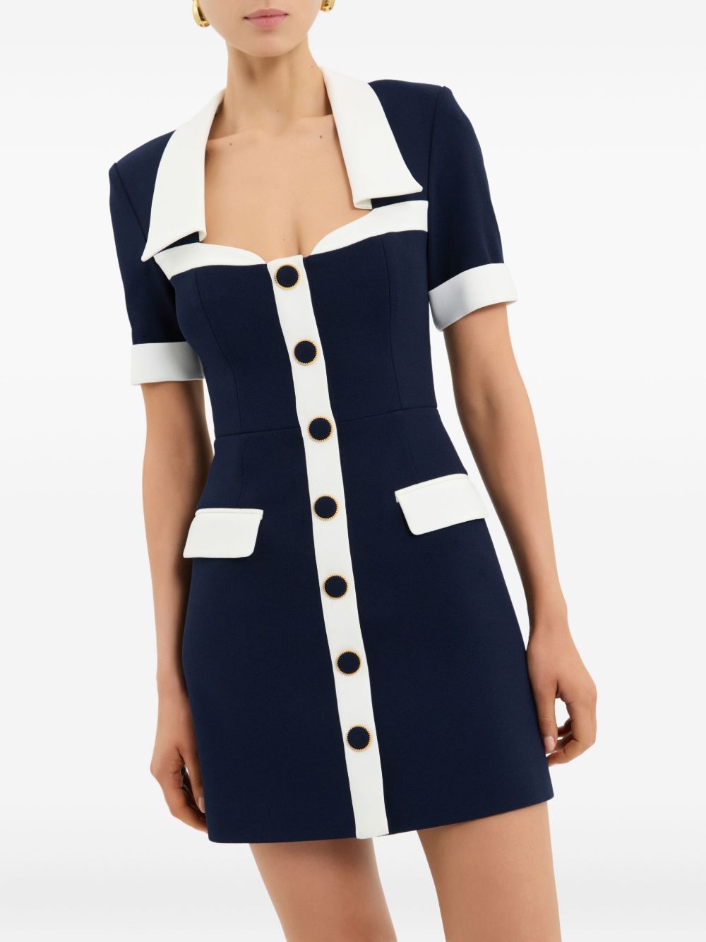 A-line Mini Dress with Sweetheart Neckline