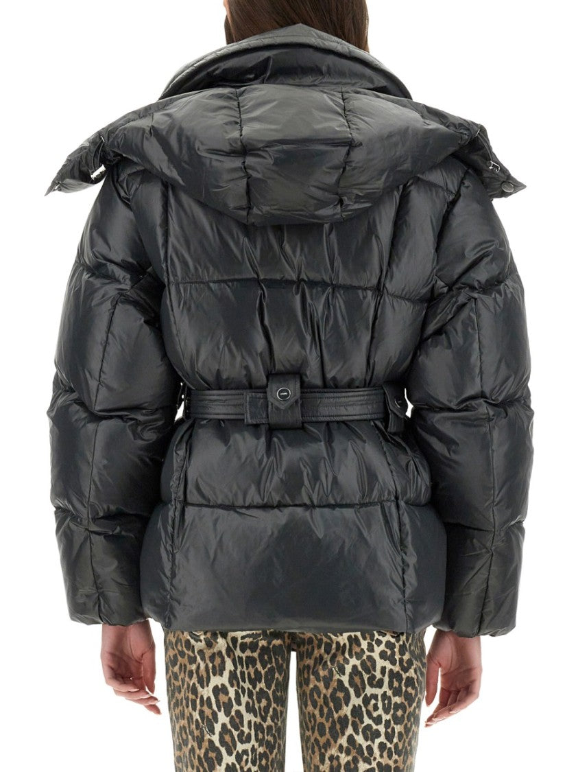 Nylon Puffy Jacket