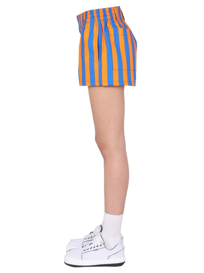 Striped Pattern Shorts