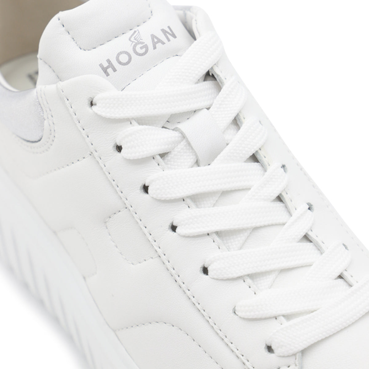 White Leather Sneakers