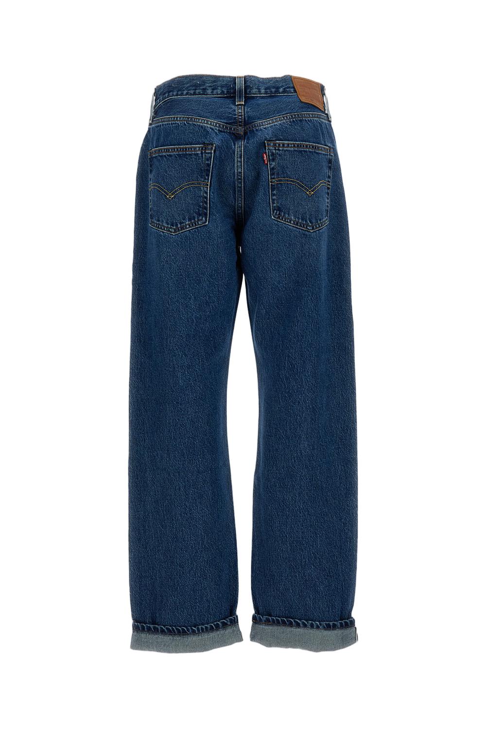 Straight-leg Five-Pocket Denim Jeans
