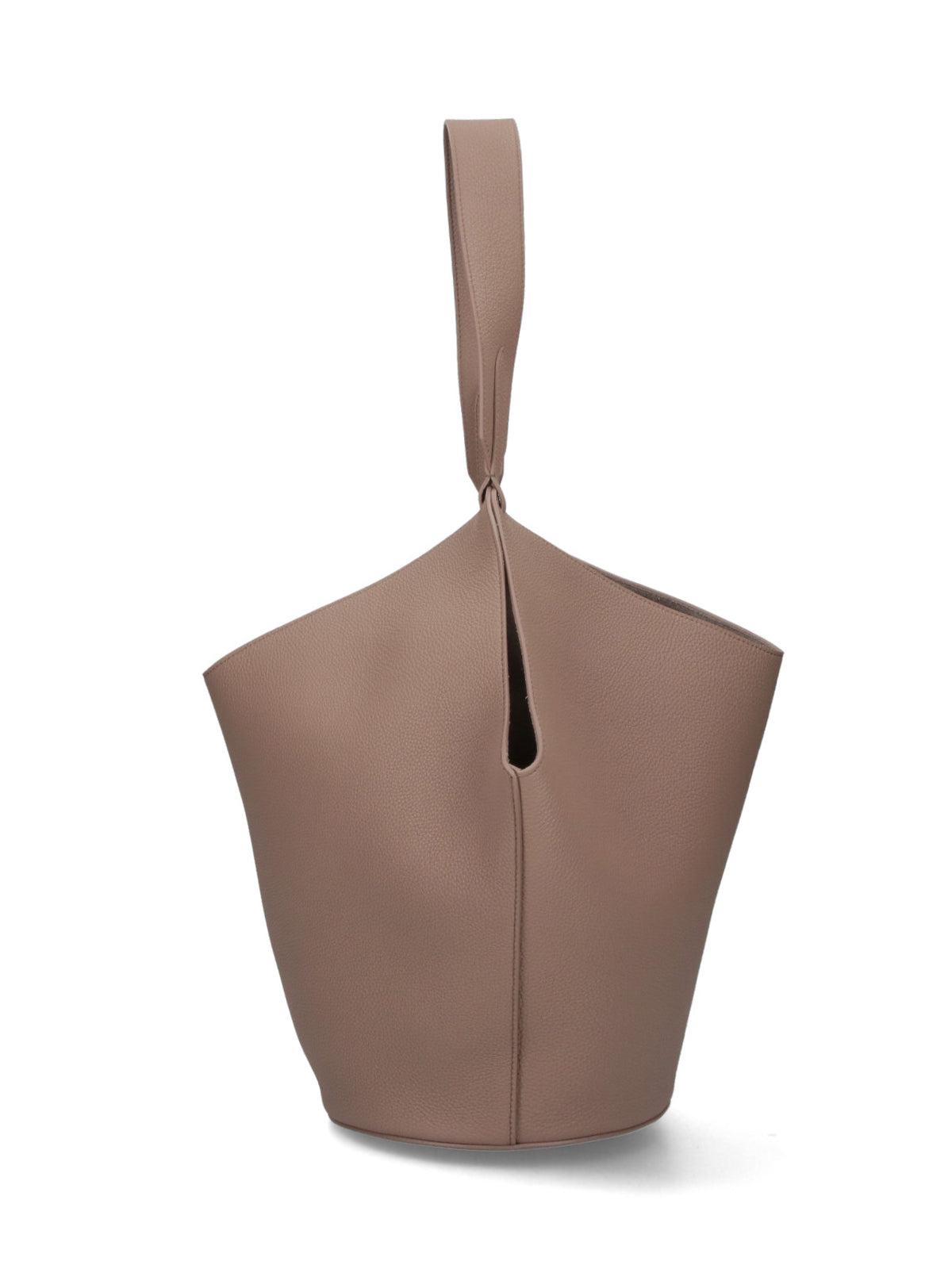 'Lotus' Small Tote Bag – Brown