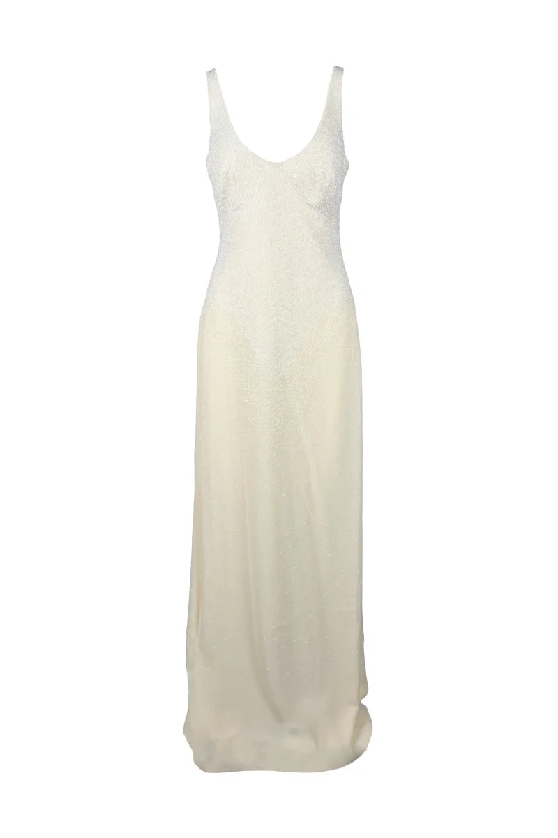 Long Dress Polyester - Butter