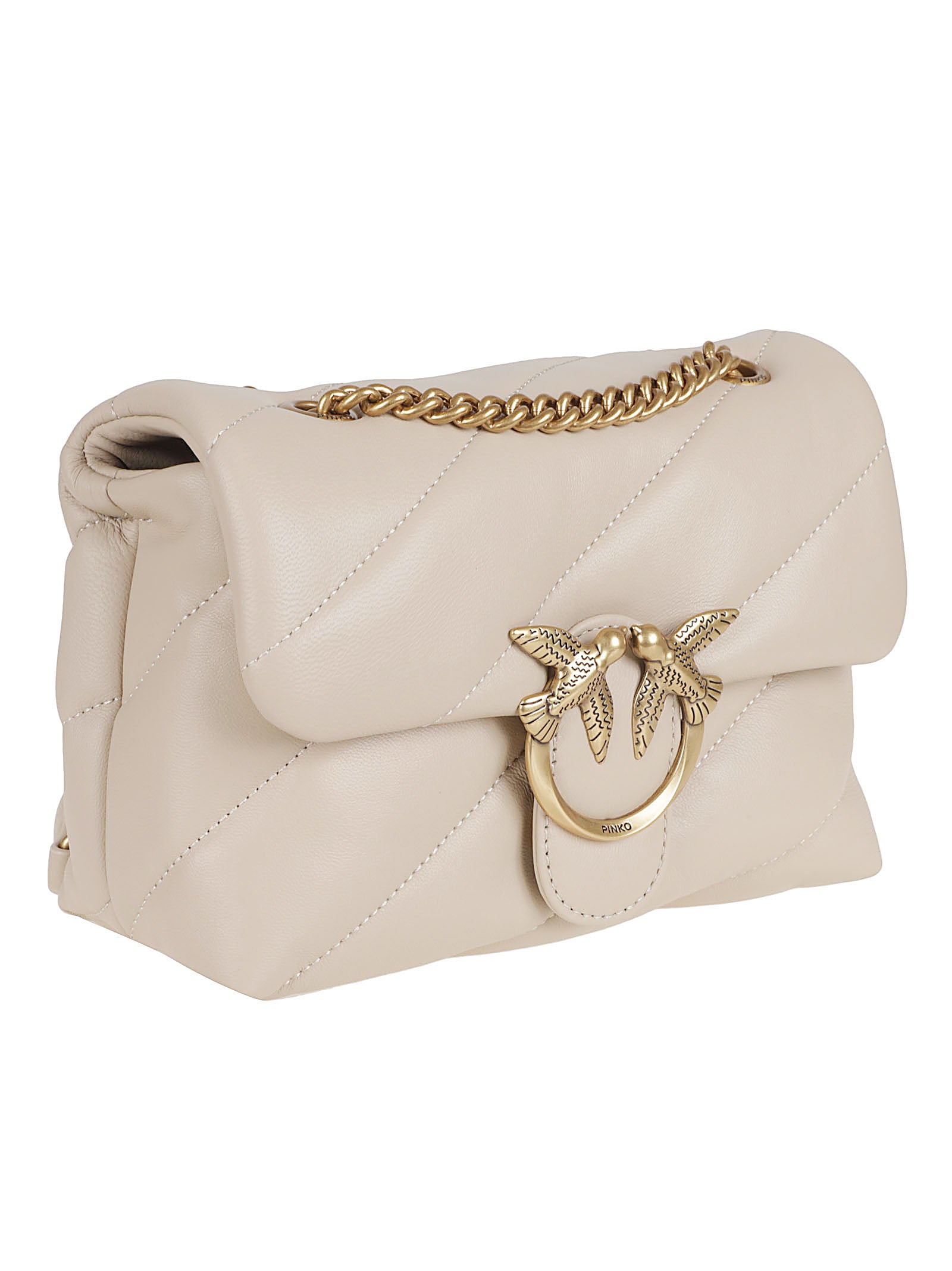 Quilted Calfskin Shoulder Bag