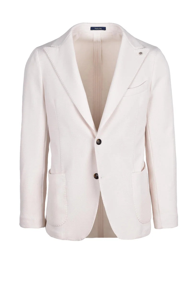 Rounded Jacket - White