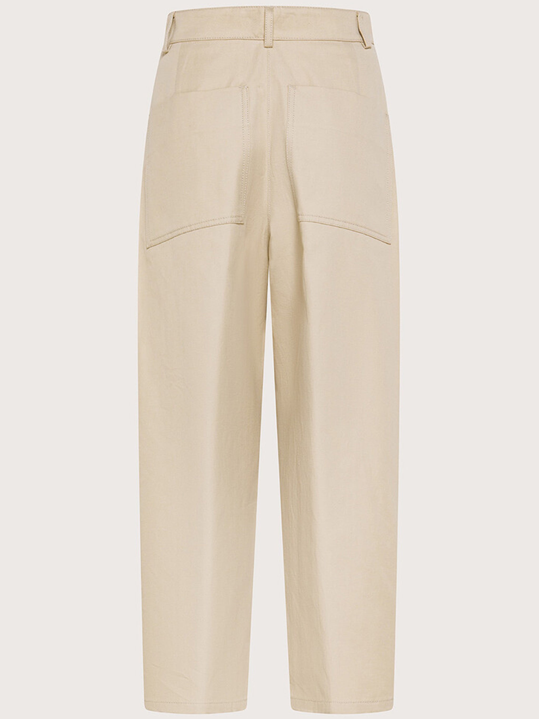 Black Pantalone Straight-Leg Mid-Rise Regular Pants