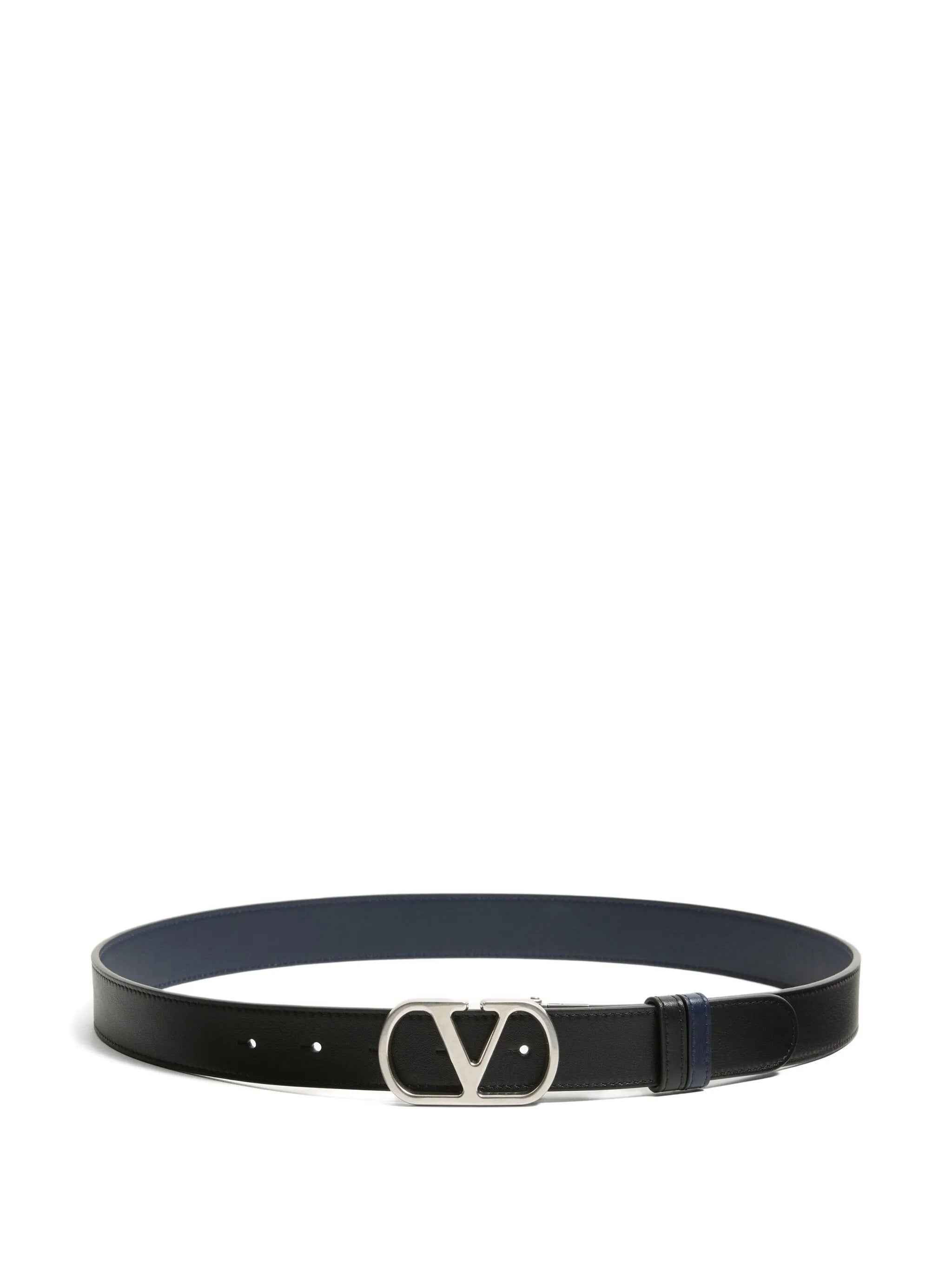 Black/Navy Belt H. 30 Reversible Belt