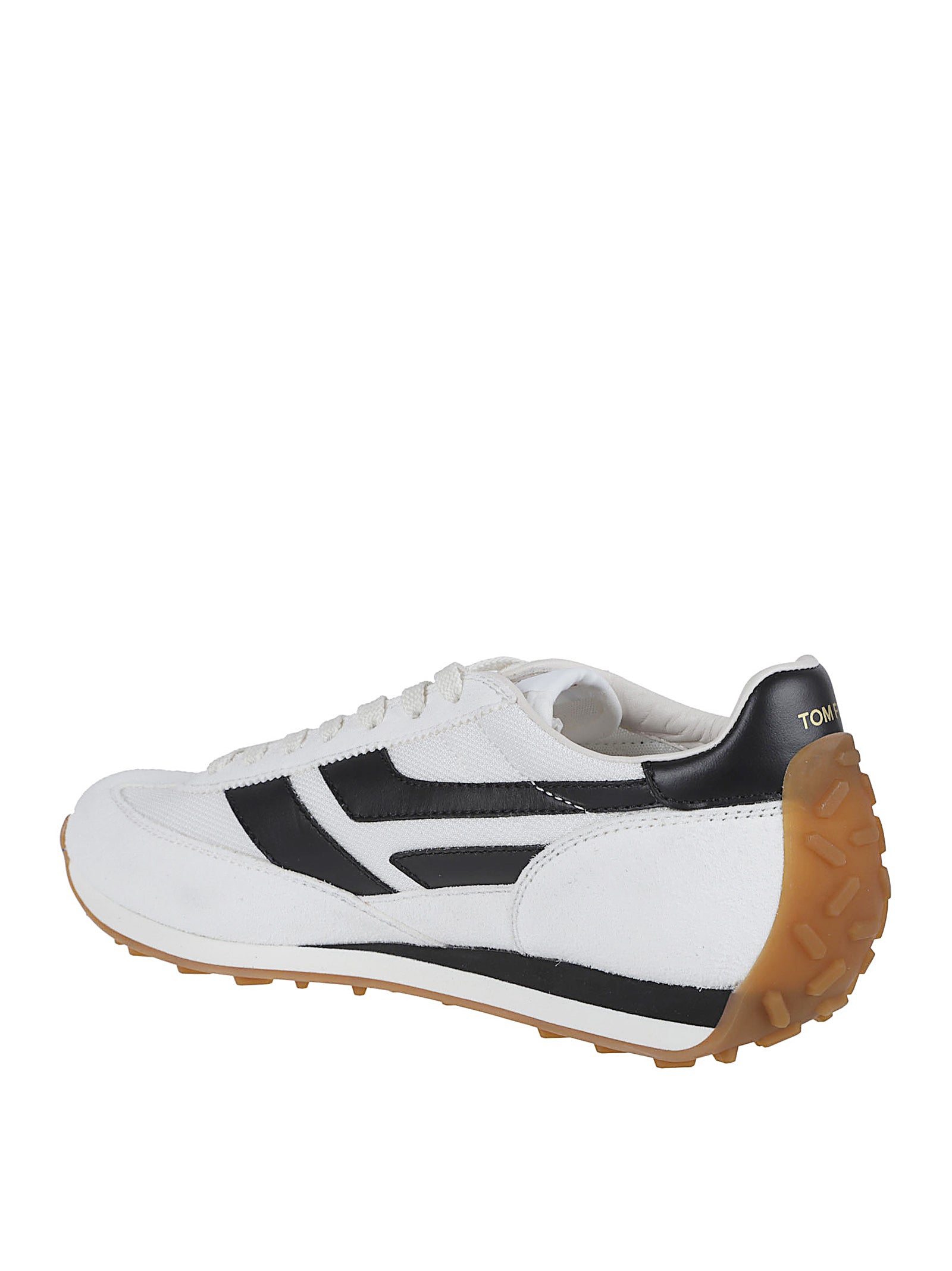 Suede and Mesh 'Mick' Sneakers