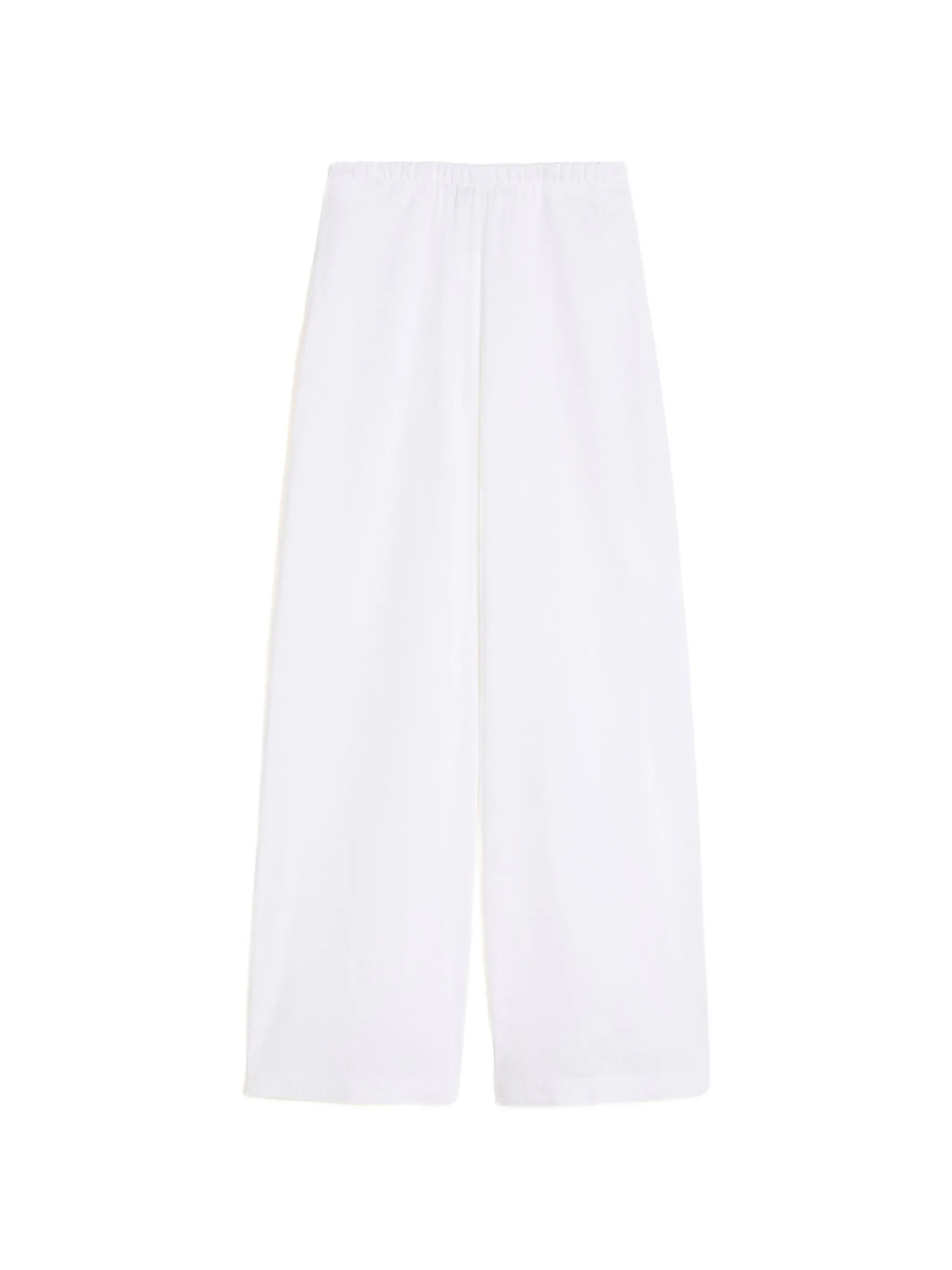 Mxpdestin Relaxed Fit Fabric Wide-Leg Pants