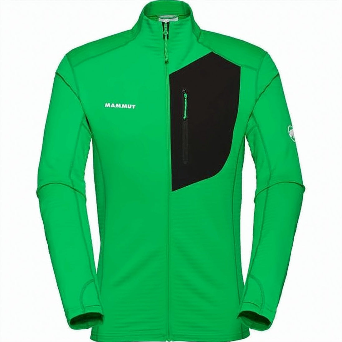 Full-Zip Green Sport Jacket