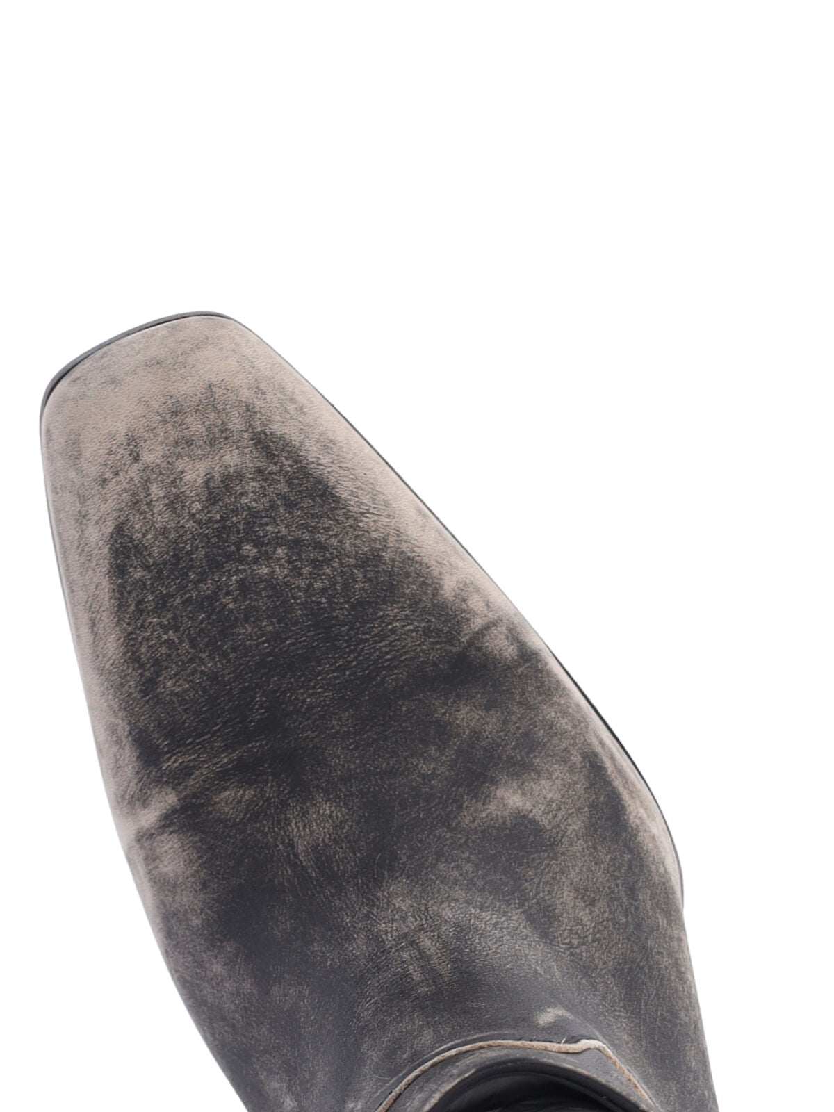 Memphis Square Toe Leather Boots