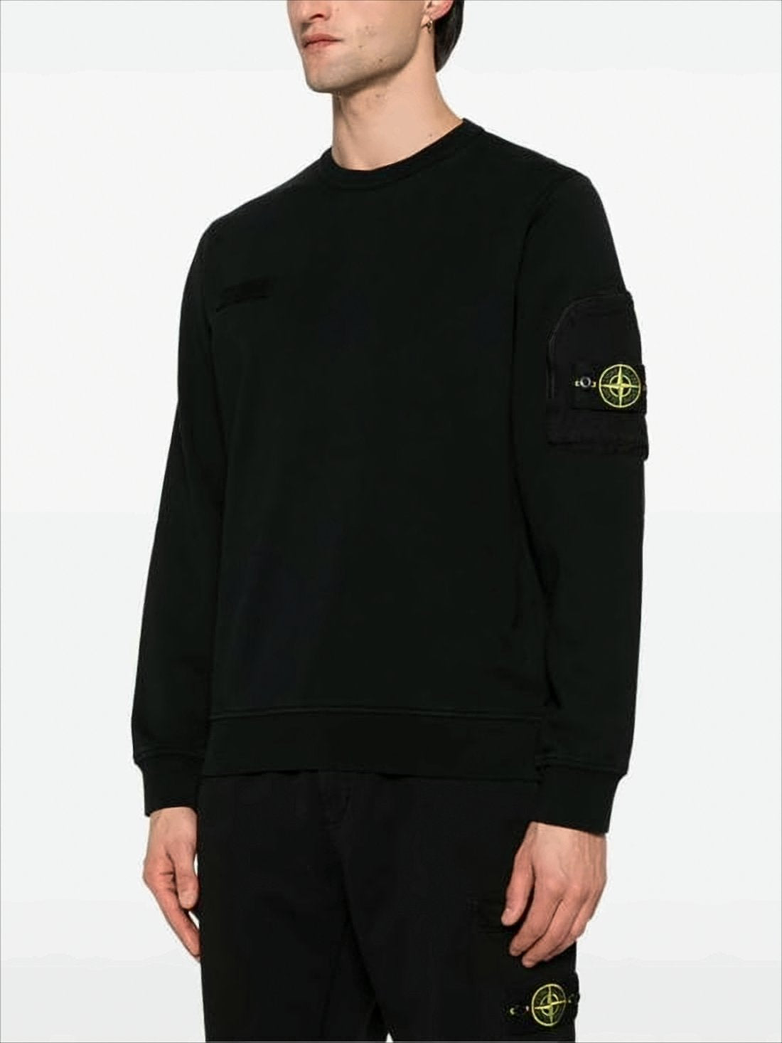 Long-Sleeve Cotton Sweatshirt