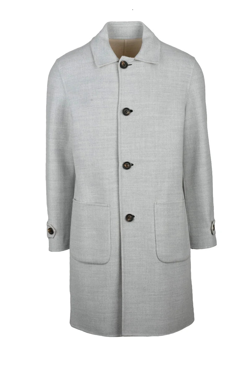 Lightweight Coat - Light Grey