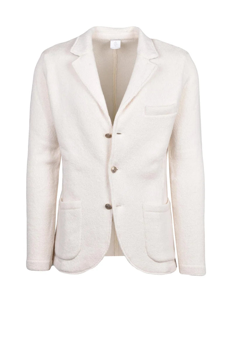 Wool Jacket Buttons - White