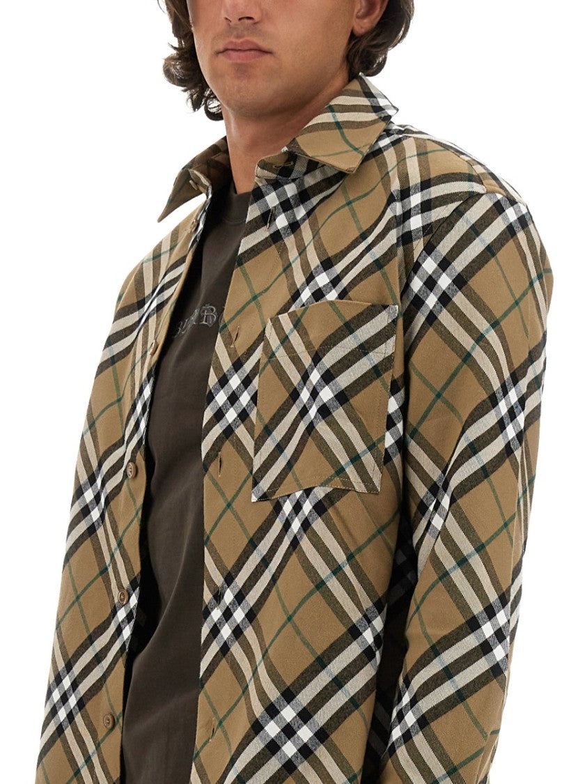 Check Patterned Burberry Shirt