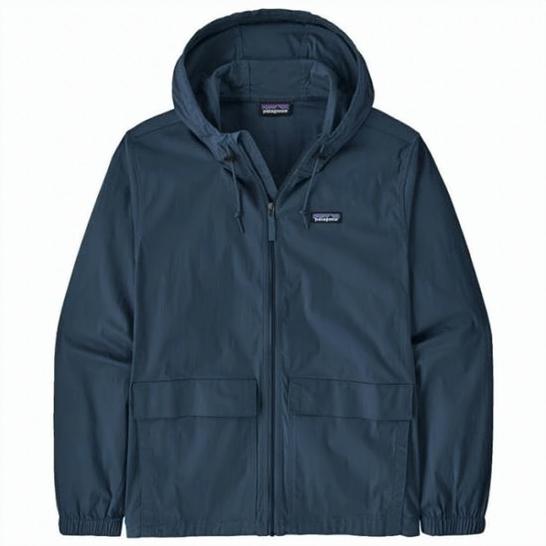 Hooded Casual Jacket with Front Zipper